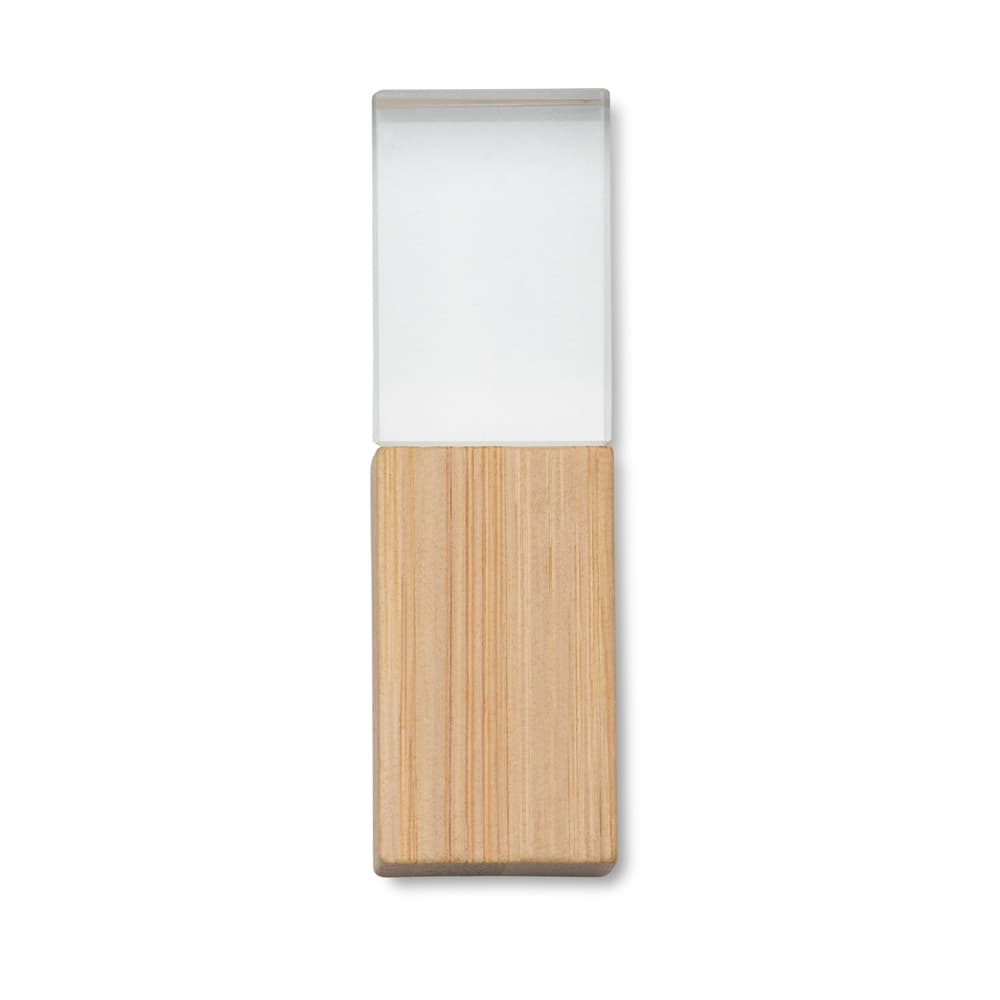 PEN DRIVE BAMBU CRISTAL 4GB