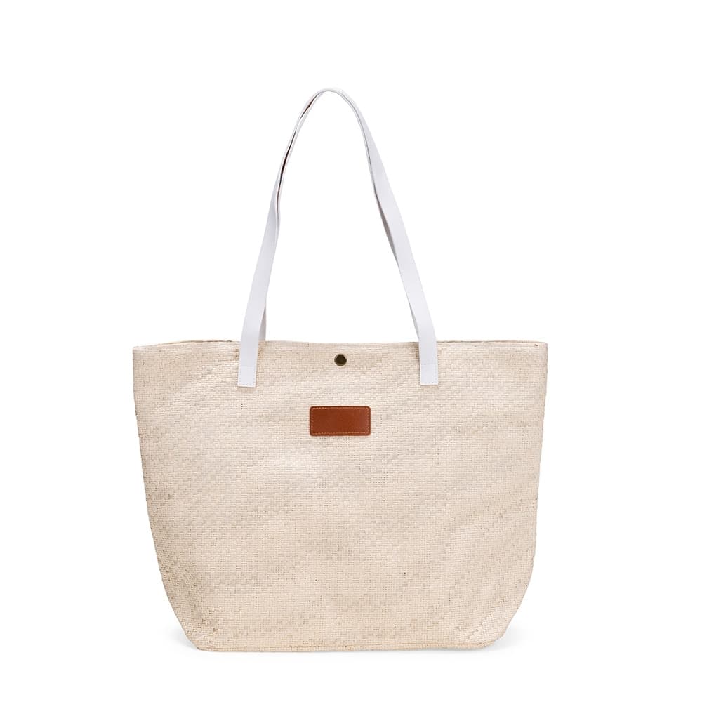 BOLSA PALHA TRANÇADA