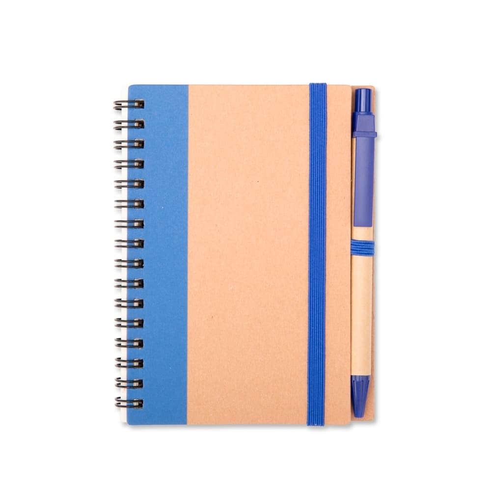 CADERNO ECOLÓGICO COM CANETA