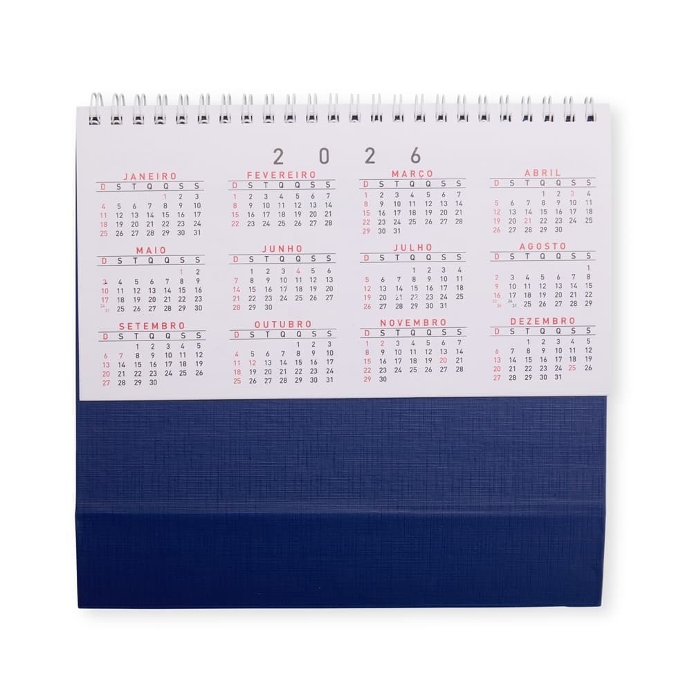 CALENDÁRIO DE MESA 2027