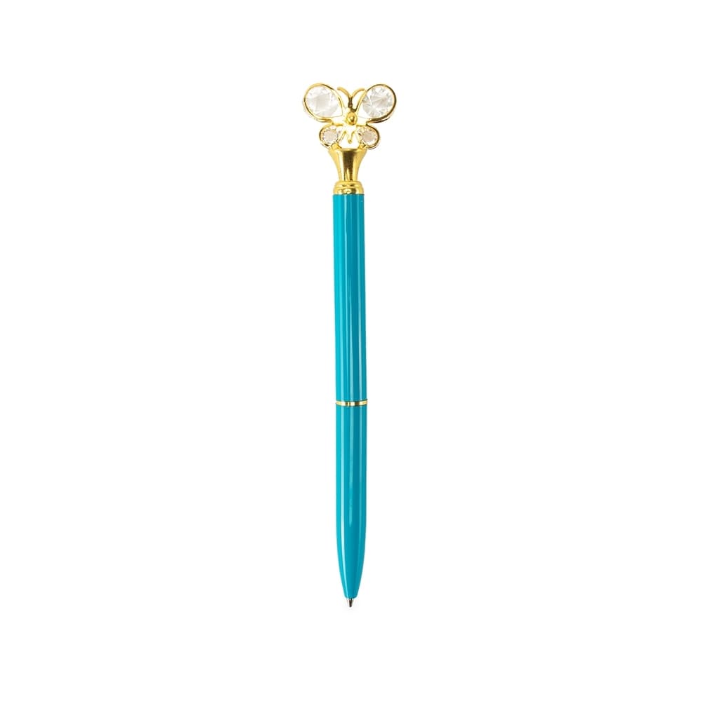 CANETA METAL BORBOLETA