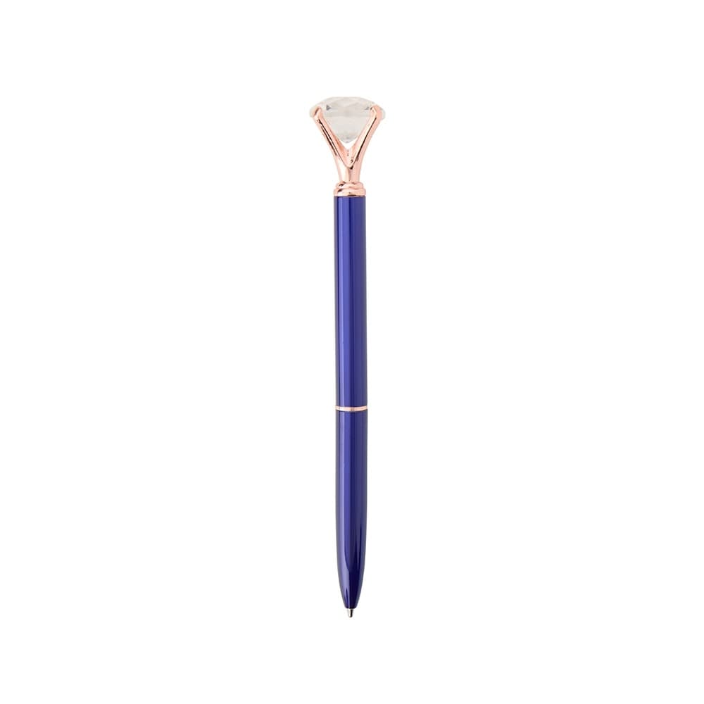CANETA METAL DIAMANTE