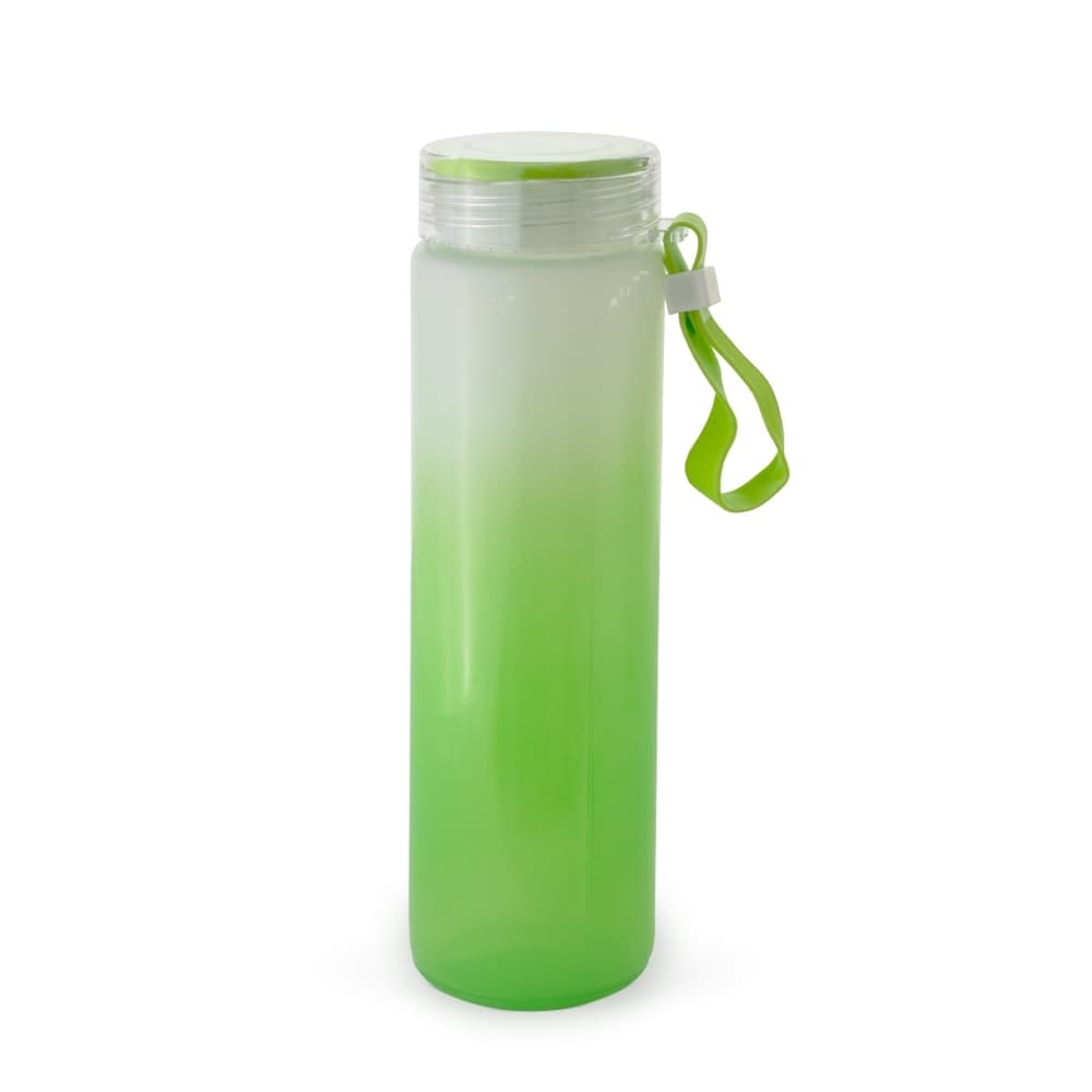GARRAFA DE VIDRO 400ML    (PODEM HAVER RISCOS NA PINTURA E/OU PEQUENAS BOLHAS NO CORPO DA GARRAFA)