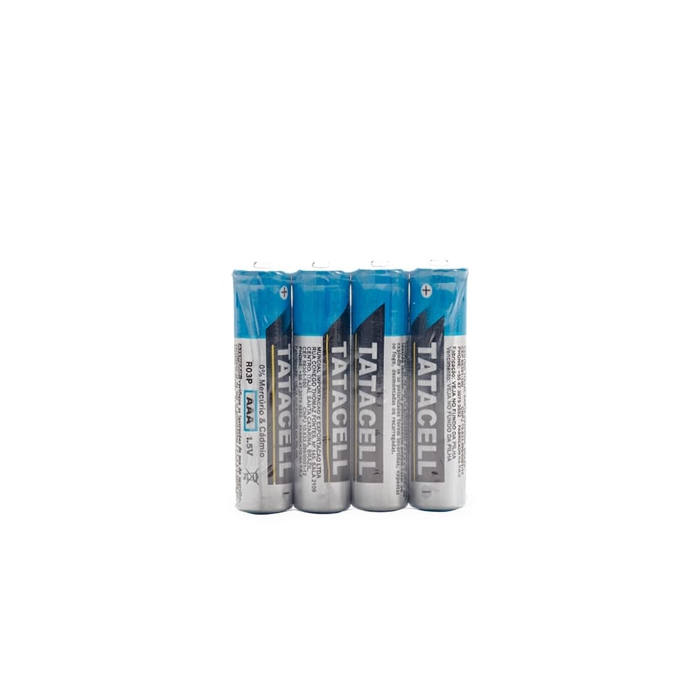 KIT PILHA AAA 4 PEÇAS