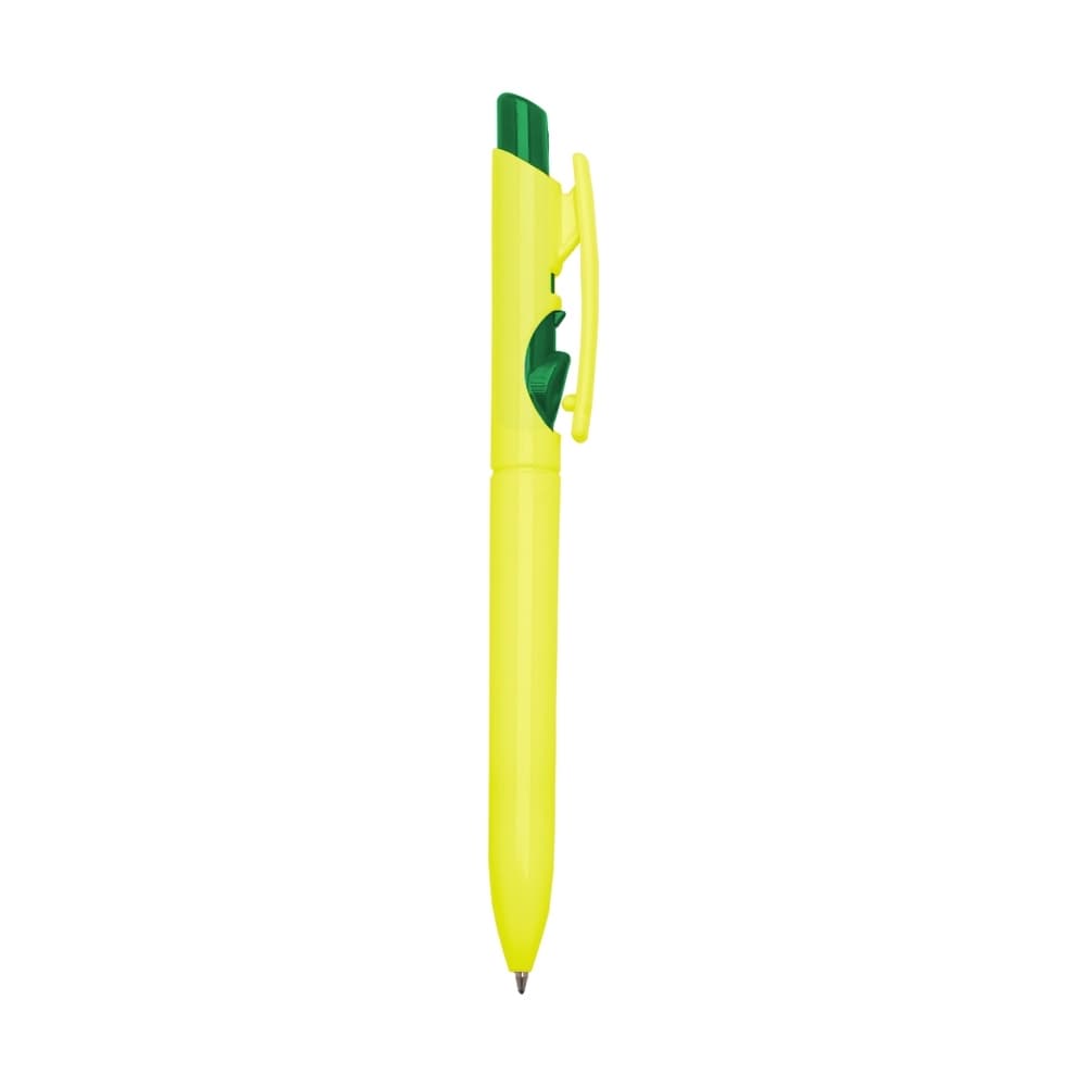 CANETA PLÁSTICA LEITOSO
