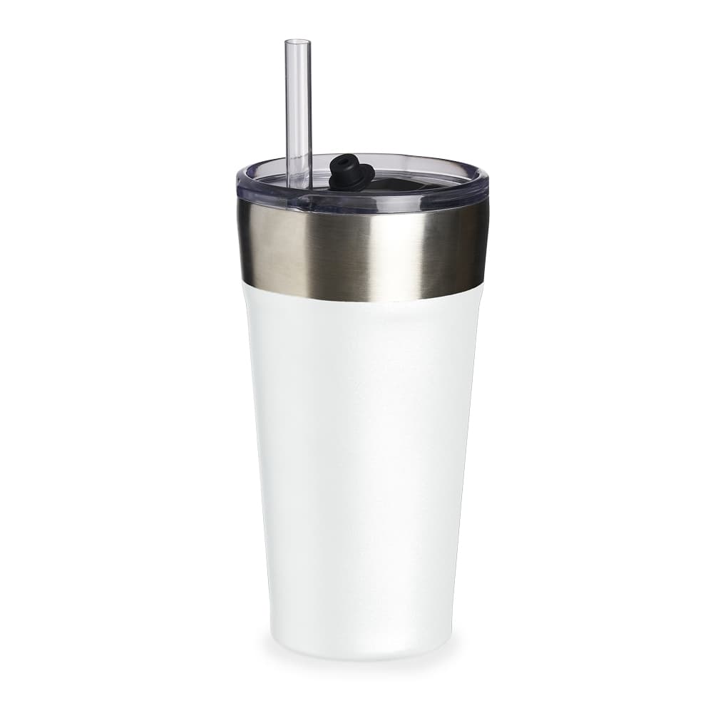COPO TÉRMICO C/ CANUDO 500ML