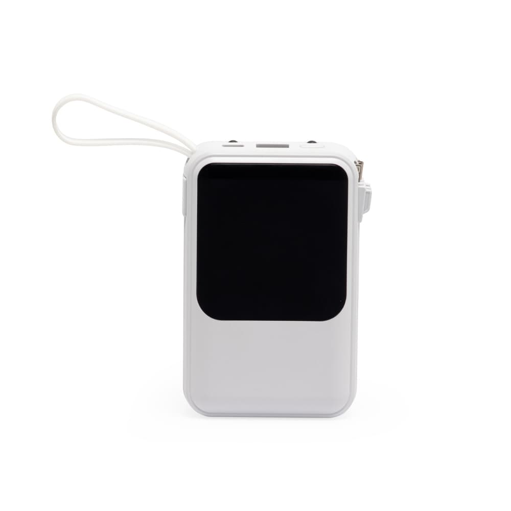 POWER BANK 10.000MAH COM LANTERNA E MULTISSAÍDAS